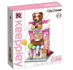 Qman C0109 Keepplay - Maci ház építőjáték - 100% kompatibilis minden más kedvelt márkával