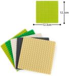 WANGE 8802 | építőjáték alaplap - 100% kompatibilis minden más kedvelt márkával | 16x16 bütyök - Több színben - fekete