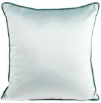 Eurofirany Mel kétoldalú bársony párnahuzat Tengerkék/sötét türkiz 40x40 cm