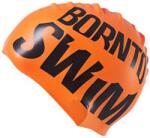 BornToSwim Úszósapka BornToSwim Classic Silicone Fekete/narancs