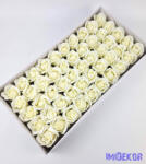  Szappanrózsa fej 50 db/doboz 5, 5x6, 5 cm - Krém
