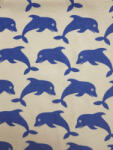 Vaganza Strech lepedő mintás 100x100cm - Delfin (5999120524082)