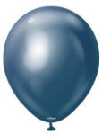 Kalisan Króm 11" (28cm-es) Chrome, króm Latex léggömb, Navy, éjkék (LUFI425775)