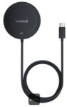 Baseus vezeték nélküli töltő mágnesbetét Simple Mini4 Qi2 15W fekete 6932172658427