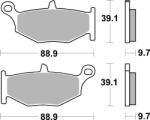 BREMBO set placute frana, frana disc BREMBO PRIME - Sinter - SP 07SU32SP (07SU32SP)
