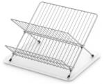 ZEPHYR Сгъваем сушилник за съдове zephyr zp-3000-tx , 2 нива, 36х30х21 см, Хром (3000120001)