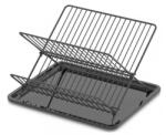 ZEPHYR Сгъваем сушилник за съдове zephyr zp-3000-txbm , 2 нива, 36х30х21 см, Черен мат (3000120002)