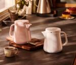 Tchibo Porcelán filteres kávéfőző Kanna: fehér Tartós filter: ezüstszínű