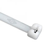 SapiSelco - Ipari Minőség 140x3, 5 natúr EXTRA ERŐS Fémnyelves kábelkötegelő - gyorskötöző (100db/csomag) SapiSelco [MET. 2.2110R]