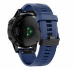 Gigapack Garmin Epix/Fenix 22mm Szilikon Pótszíj, sötétkék (149228) (GP-149228)