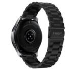Spigen MODERN FIT pótszíj (univerzális, 22 mm fém, állítható) FEKETE (600WB24983)