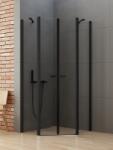NEW TRENDY New Soleo Black cabină de duș 80x80 cm negru mat/sticlă transparentă K-0616 (K0616)