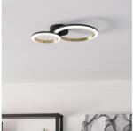 EGLO Plafonieră LED dimabilă Eglo 901223 CALLIERA LED/12W/230V negru/auriu (EG901223)