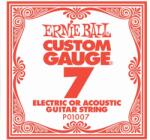 Ernie Ball . 007 Plain Steel Guitar String