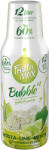 FruttaMax Bubble12 bodza-lime-menta ízű gyümölcsszörp - 500 ml