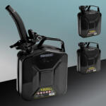 monzana® Fém kannák 5l - 3 db fekete (109588)