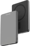 DVICED Ultrathin Power Bank - 5000 mAh, Fekete/Szürke
