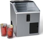 Klarstein Producator de gheata Bullet Ice, 15 kg de gheata pe zi, Bullet & gheață zdrobită, oțel inoxidabil (ICE5-IFes15kg-ShIc) (ICE5-IFes15kg-ShIc) - electronic-star