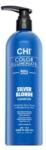 CHI Color Illuminate Silver Blonde Blue Shampoo șampon nuanțator pentru păr blond platinat si grizonat 739 ml