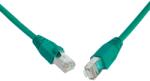SOLARIX patch kábel CAT6 UTP PVC 0, 5m zöld (28650059)