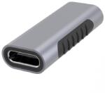 PremiumCord alumínium USB-C női - USB-C női csatlakozó (kur31-25)