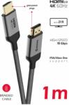 SWISSTEN HDMI a HDMI 4K 60Hz 1.0 M-re (75501101)