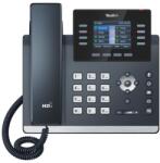 Yealink SIP-T44W SIP telefon, PoE, 2, 8" 320x240 LCD, 21 vonali sebesség, Wi-Fi, Bluetooth (SIP-T44W)