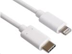PremiumCord Apple Lightning - USB-C USB töltő- és adatkábel MFi Apple iPhone/iPadhez, 0, 5m (kipod52)