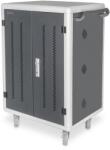 ASSMANN Töltőkocsi laptopokhoz/tabletekhez 15, 6"-ig, USB-C, 30x töltőalap, PDU, ventilátor, 1260x824x650 mm (DN-45006)