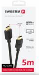 SWISSTEN HDMI HDMI 4K 60Hz 5, 0 M PVC kábel HDMI 60Hz 5, 0 M-re (75501114)