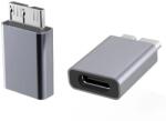 PremiumCord Alumínium USB C csatlakozó - USB3.0 Micro B csatlakozó adapter (kur31-22)