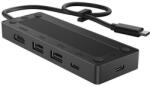 HP dokkoló - Travel Hub USB-C G3-EURO - utazási dokkolóállomás (86T46AA#ABB)