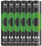 GP Batteries GP Újratölthető akkumulátor. ReCyko Pro AAA (HR03) 800mAh - 6 db (1032126080)