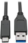 PremiumCord USB-C és USB 3.0 A (USB 3.2 generáció 2, 3A, 10Gbit/s) 1m (ku31ck1bk)