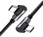 UGREEN UG70531 UGREEN US323 USB-C-USB-C kábel, PD, 3A, 60W, 2m, fekete (70531) (UG70531)