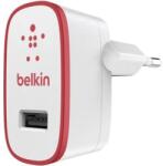 Belkin F8J052VFRED hálózati töltő 10Watt/2.1A fehér-piros (F8J052VFRED)