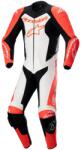 Alpinestars GP Force Lurv egyrészes motoros bőroverál fluo piros-fehér-fekete