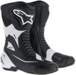 Alpinestars SMX-S motoros csizma fekete-fehér - motozem - 95 890 Ft