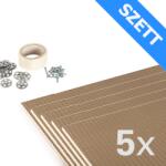 MAGNUM heating U-HEAT polisztirol szigetelőlap szett 10 mm - 3 m2 / 60 x 100 cm (630112) - e-futesbolt