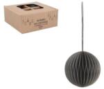  Papír dekorációk Szürke 7cm 4db (AIP2068)