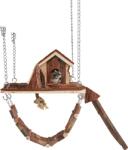 TRIXIE 6222 Janne Playground - Fából készült játszótér egerek és hörcsögök részére (26x22cm)