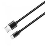 Astrum UT312 1, 2m USB - Type-C csomagolt adatkábel, USB 2.0, 2A, fekete