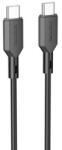 BOROFONE Bx70 Usb Type-c / Type-c 60w Kábel 1 Méter Fekete