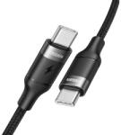 VEGER Cc02 Usb Type-c / Type-c Pd Kábel 100w 1.5 Méter Fekete