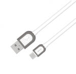 Astrum UD360 1M USB - micro USB bliszteres slim adatkábel fehér