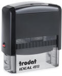 TRODAT Bélyegző, TRODAT "Ideal 4913", fekete ház, fekete párnával (4913-P2) - iroszer24
