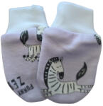 Vaganza Újszülött babakesztyű - Lila Zebra (911854)