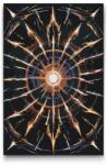  Festés számok szerint - Villám mandala Méret: 20x30cm, Keretezés: Kartonlemezen