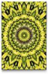  Gyémántszemes kirakó - Sárga-fekete mandala Méret: 20x30cm, Keretezés: Kartonlemezen, Gyémántok: Négyzet alakú