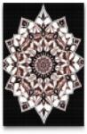  Gyémántszemes kirakó - Árnyék mandala Méret: 40x60cm, Keretezés: Keret nélkül (csak a vászon), Gyémántok: Négyzet alakú